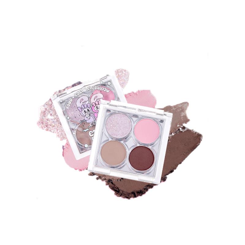 FLORTTE Esther Bunny Four Colour Eyeshadow Palette