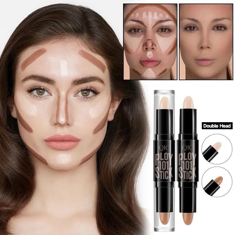 Highlight Bronze Pen Face Make Up Liquid Waterproof Contouring Foundation Contour Makeup Concealer Stick Pencil Cosmetics Bronzer Flawless