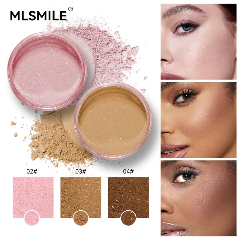 Diamond Glow Powder, ,Instant Beauty, Staggering Beauty,Beauty Kits,Oil Control Loose Powder,Water Proof Long-lasting，Valentine's Day gift Makeup Daily