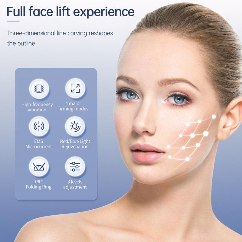 Electric Face Lifting & Confort Skincare, Adjustable Tightening Belt, V-Shape Facial Massage, Smart Facial Massager, Professional Skincare Tool for Women, Face Lifting Beauty Massager, Gift