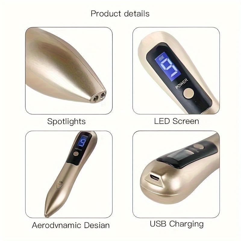 Home Beauty Care Pen, USB Charging 4-Color LED Beauty Pen, Facial Skin Care Tool For Home And Salon Use,