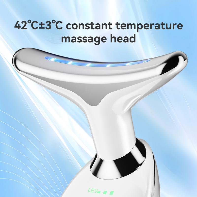 Neck Massager, Facial and Neck Massage Tool, Suitable for Facial, Neck, and Leg Massage, Facial Beauty Machine for Women Men, Christmas Gift,  Women's Personal Care Products