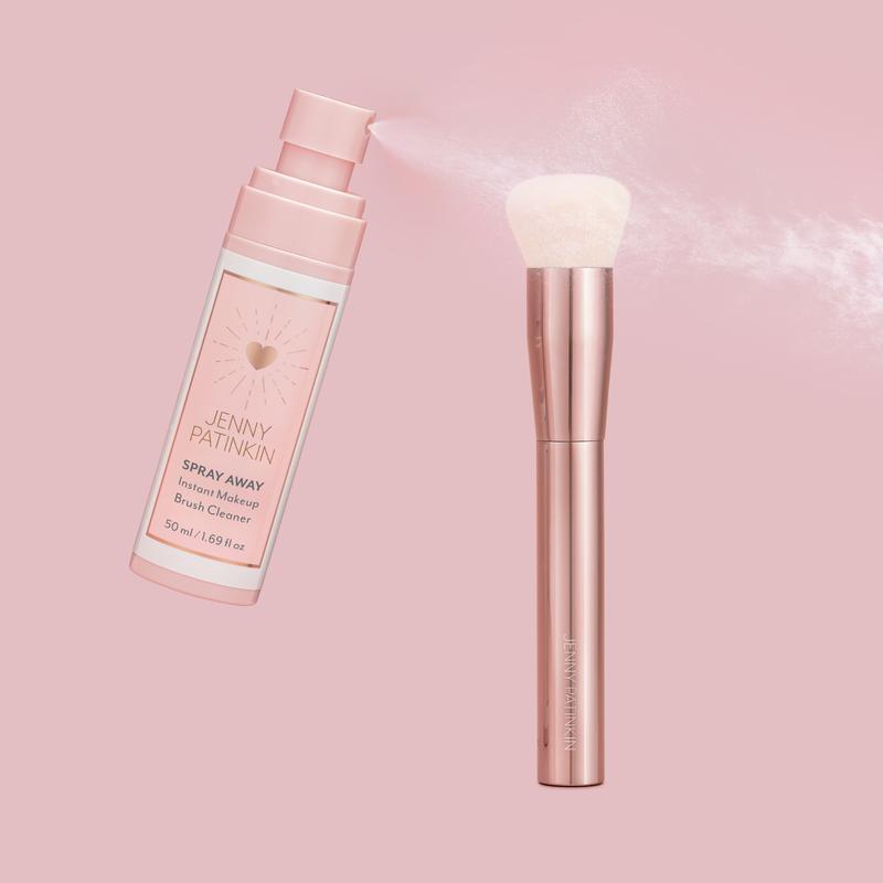 Spray Away Instant Makeup Brush Cleaner Antibacterial Daily Cosmetic