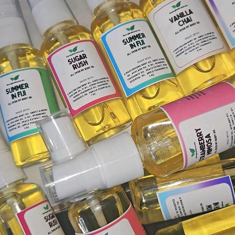 Mini Body Oils Sample - Beauty