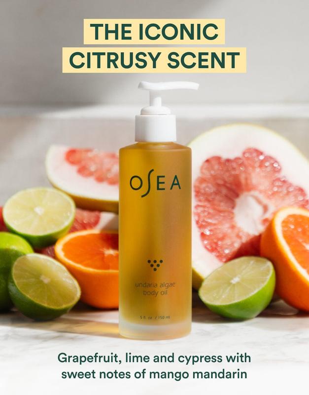 OSEA Undaria Algae Body Oil - For a Full-Body Glow Body Care Hydrating Moisturize Firming Vitamins Moisture Moisturizer Moisturizing