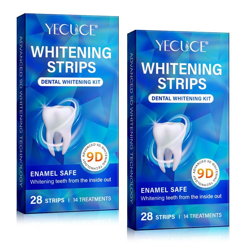 Teeth Brightening Strips, 14pcs box Teeth Brightening Sticker, Oral Care Sticker for Daily Use, Portable Teeth Care Product for Men & Women