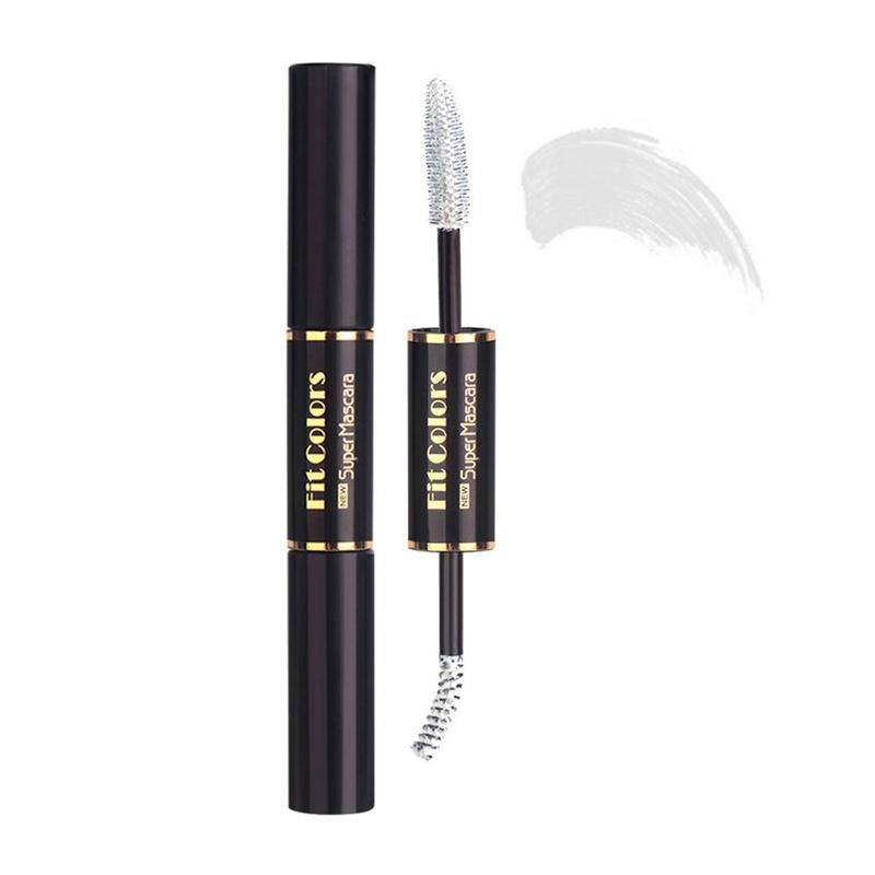 Double-head Long Lasting Mascara, 1 Count Eyelashes Lengthening Curling Mascara Stick, Professional Enhancement Makeup Product