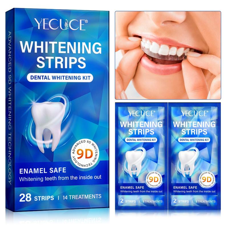 Teeth Brightening Strips, 14pcs box Teeth Brightening Sticker, Oral Care Sticker for Daily Use, Portable Teeth Care Product for Men & Women