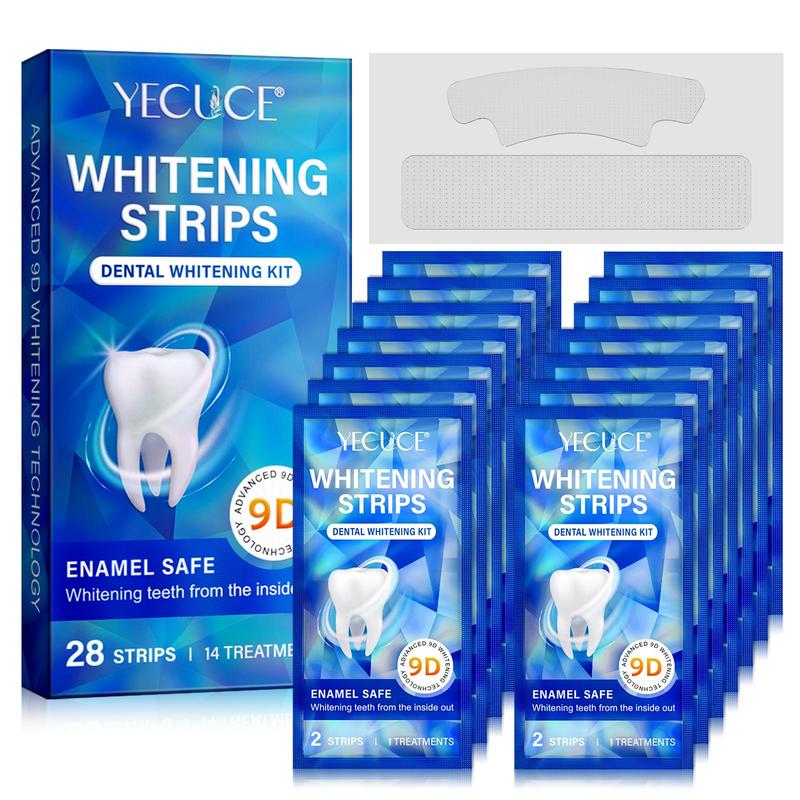 Teeth Brightening Strips, 14pcs box Teeth Brightening Sticker, Oral Care Sticker for Daily Use, Portable Teeth Care Product for Men & Women