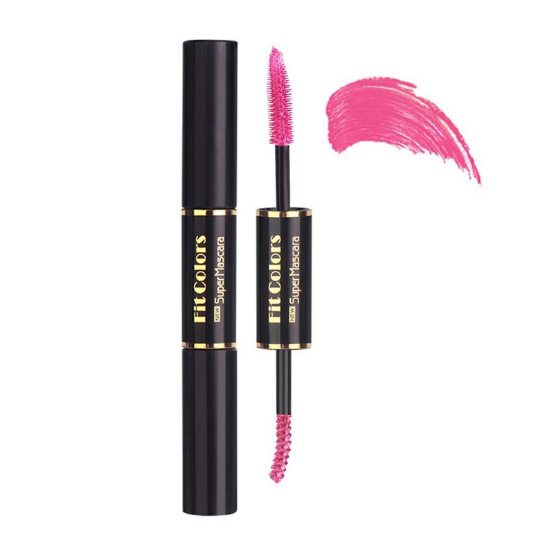 Double-head Long Lasting Mascara, 1 Count Eyelashes Lengthening Curling Mascara Stick, Professional Enhancement Makeup Product