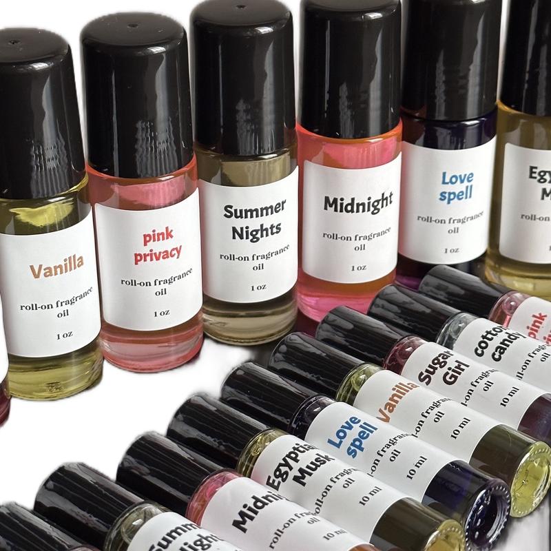 Roll on oils - choose your scent