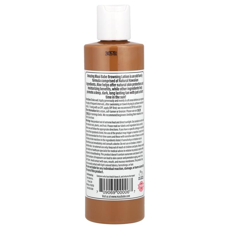 Maui Babe Amazing Browning Lotion, 8 fl oz (236 ml)