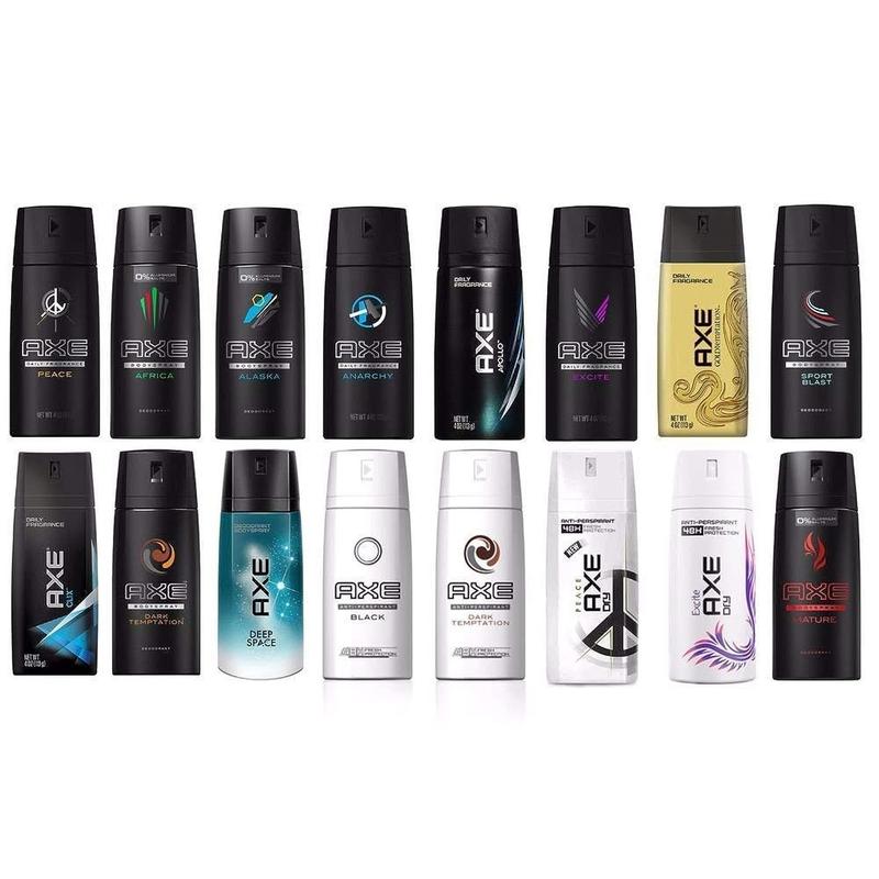 Body Spray MIX within Available Kind ( Pack of 6)(6X 150 Ml 5.07 Oz ) Axe Axe Axe Axe Axe Axe Axe Axe Axe