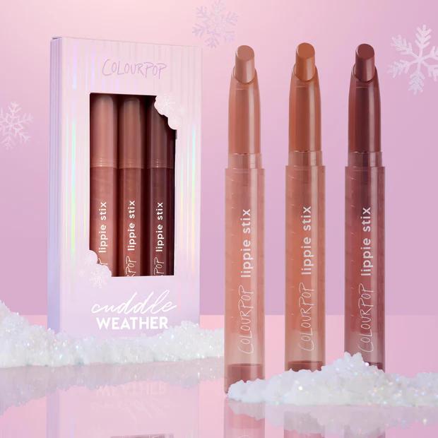 ColourPop® Cuddle Weather - Nude Lipstick Kit - Holiday Kit