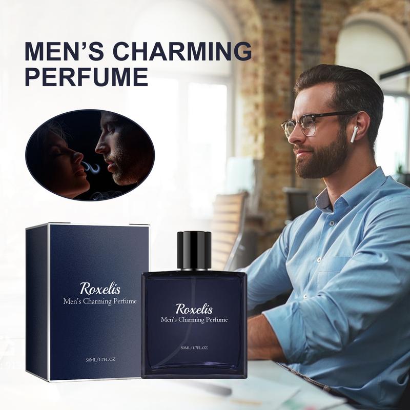 Roxelis Cologne for Men, Pheromone Cologne for Men, Date Edition Perfume, Long Lasting Fragrance