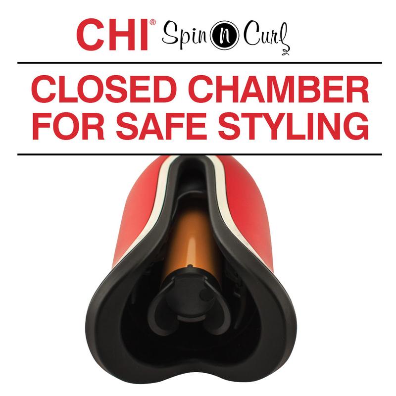 CHI Spin N Curl - Red