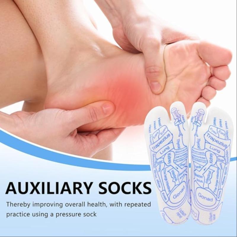 Foot Massage Socks & Trigger Point Massage Tool, Foot Reflexology Socks & Massage Tool, Manual Massage Tool for Home & Spa, Body Care Products, Christmas Gift