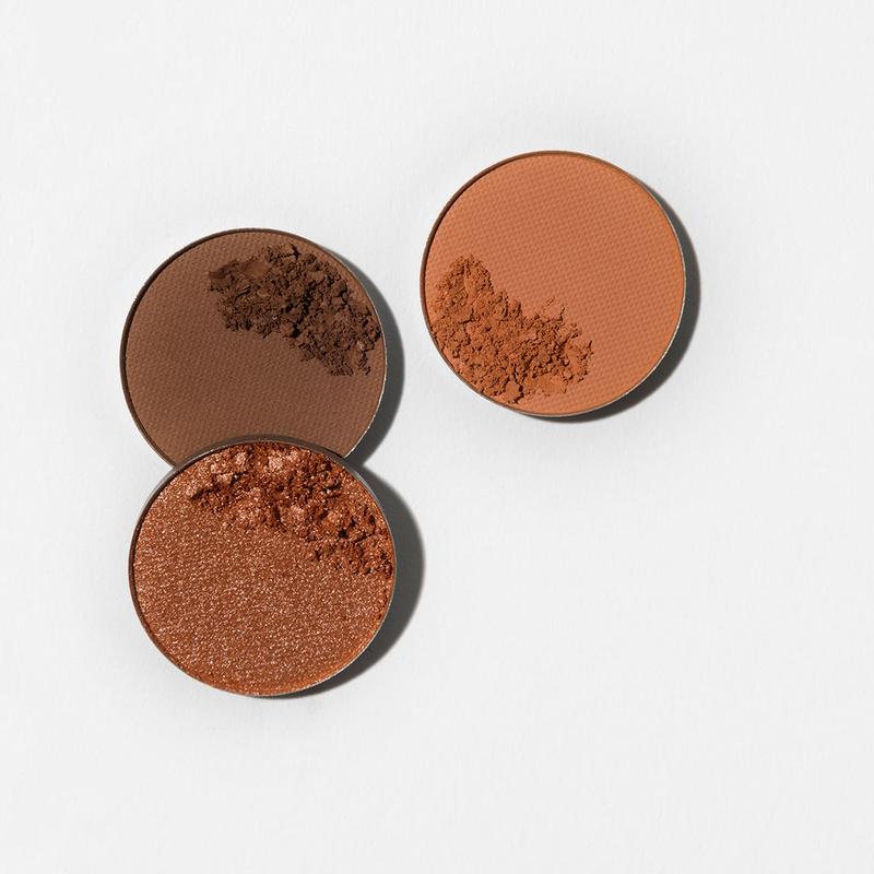 Eyeshadow Trios - Matte and Shimmer Rich Pigment Eyeshadow