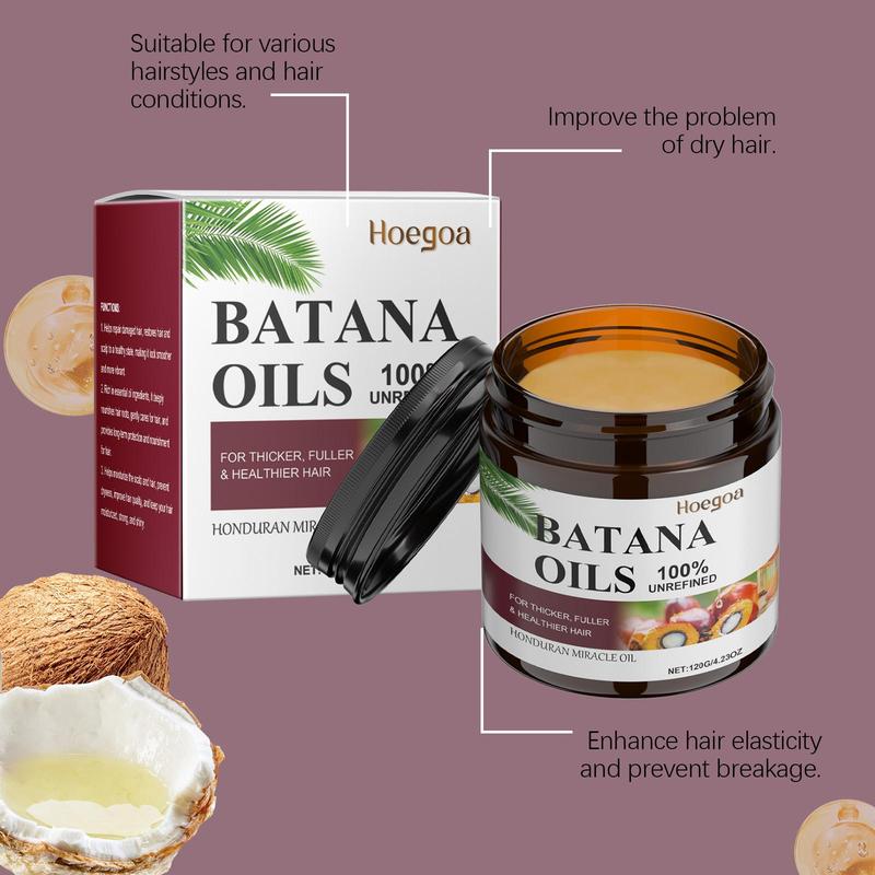 Batana Hair Care Oil, Nourishing & Moisturizing Scalp Care Oil, Hair Care & Styling Product for Men & Women