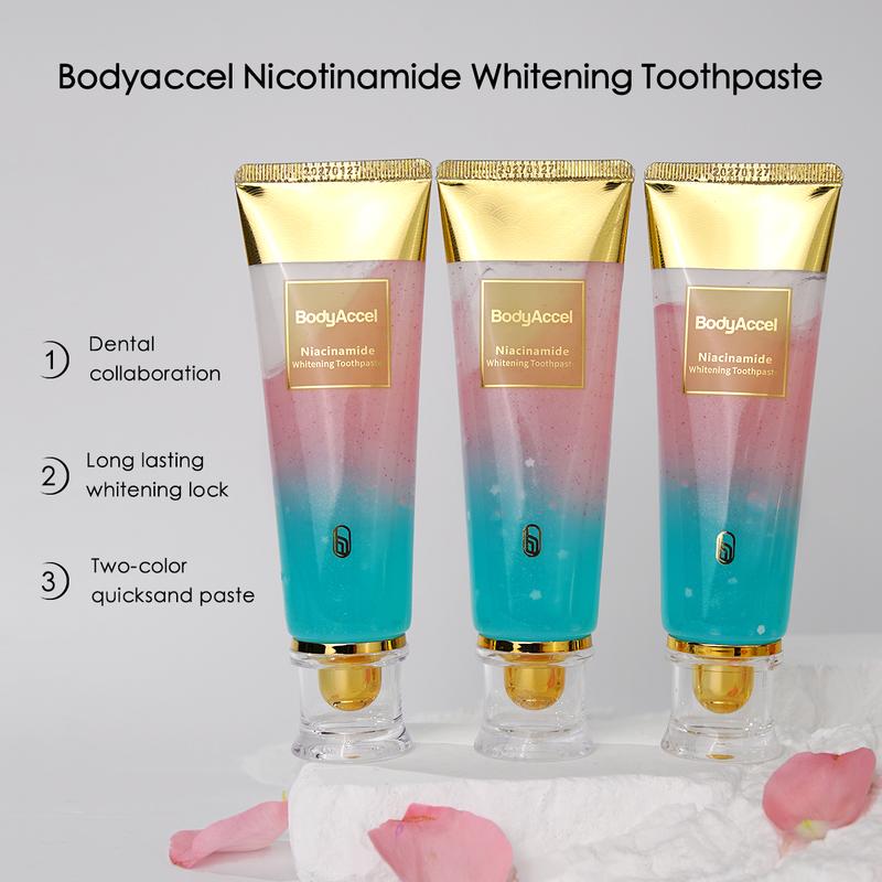 BodyAccel – Advanced Whitening Toothpaste with Niacinamide & Xylitol!-z