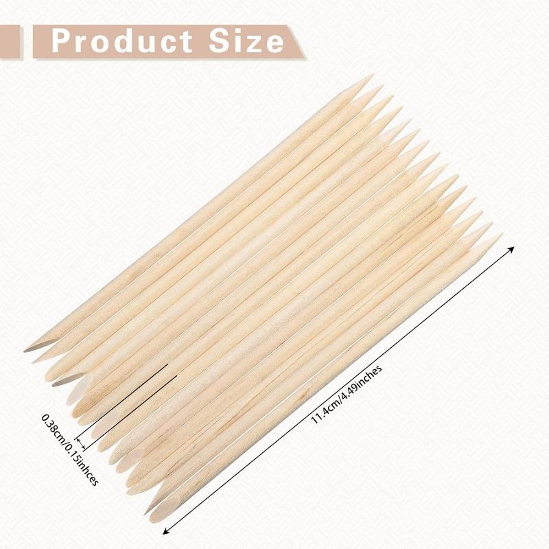 Eye Brow Wooden Wax Sticks Mini Waxing Applicator Sticks Lip Nose Eyebrow Waxing Sticks Wood Craft Small Wax Applicator Facial Hair Wax Spatula for Home Spa Hair Removal Smooth Skin Use (400 Counts)