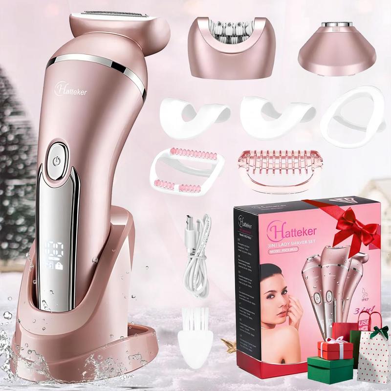 3 in 1 Electric Hair Removal Instrument, 2 3 in 1 Counts Rechargeable Hair Removal Machine, Personal Care Appliances for Women