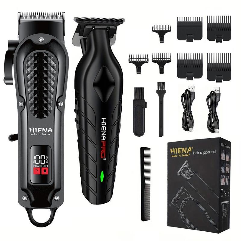 Professional Hair Mini Barber Clippers Set, 1 Box Electric Hair Trimmer & Accessories, Hair Cutting Machines Kit for Men, Great for Stylists Barbershop Salon Home Use, Christmas Gift, Barber Kit