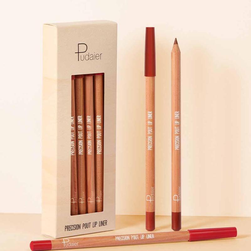 Long Lasting Lip Liner Pencil Set, 12pcs set Matte Lip Liner, Easy Coloring Lipstick Pen, Suitable for All Occasions Lip Makeup