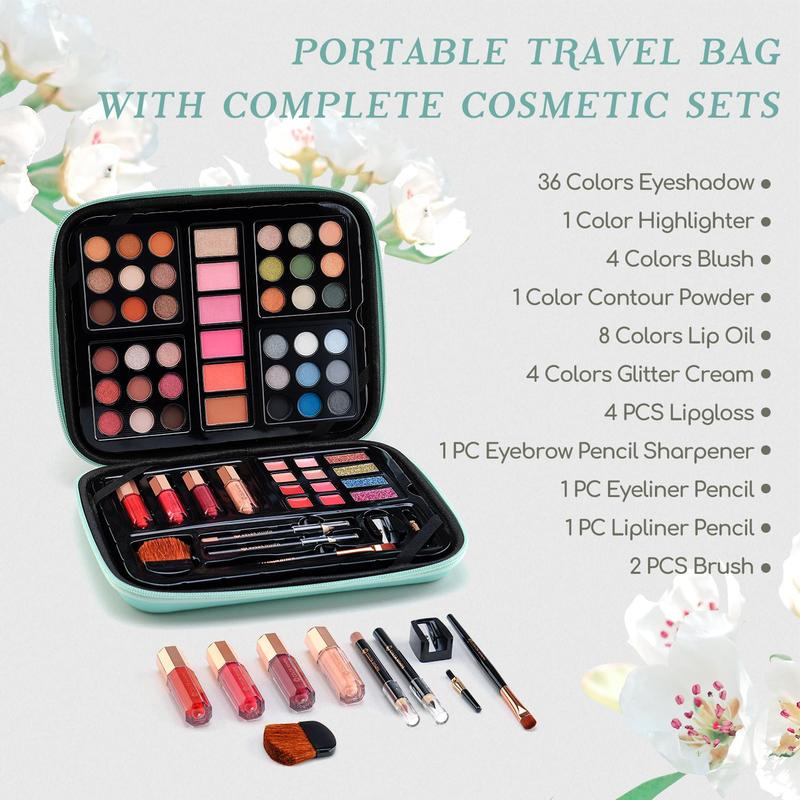 All in One Makeup Set, Multi-functional Makeup Kit, Makeup Palettes, Makeup Accessories, Makeup Set for Women & Girls, Cosmetic Set