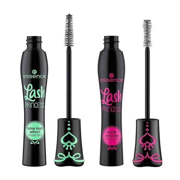 Essence Lash Princess Mascara, False Lash Effect, Curl & Volume, Sculpted, Waterproof Volumizing Eyelash Mascara, Vegan, Paraben Free, Makeup