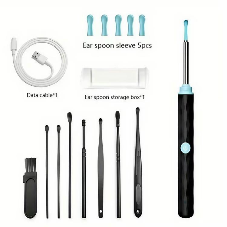 2024 hot sale  Ear Wax Removal Tool,Ear Cleaner with 1296P HD Camera,Earwax Remover with 6 Lights,Rechargeable Earwax Removal Tool Kit for Adult&Kid Wireless Gentle