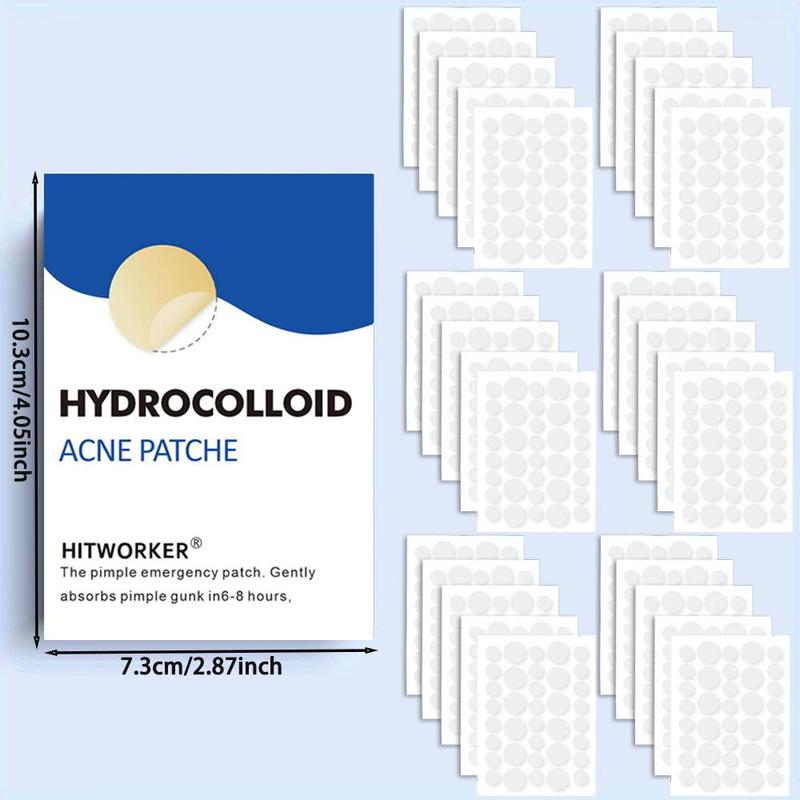 Hydrocolloid Acne Patch, 1080pcs box Acne Covering Sticker, Skin Care Product for Covering Acne & Blemish, Facial Skin Care Product, Christmas Gift