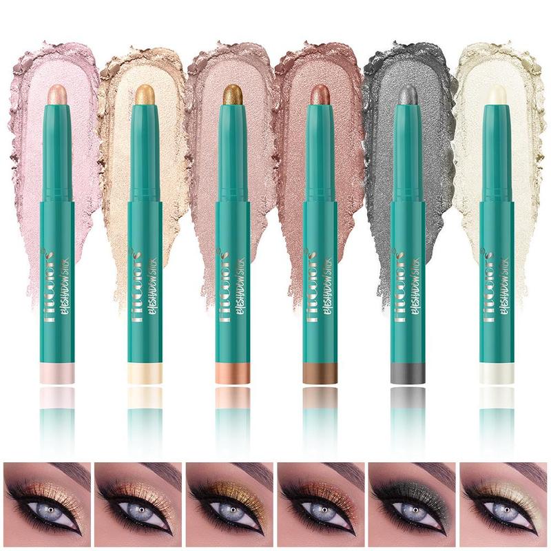 Long Lasting Eyeshadow Pen, 1 Count Waterproof Highlighter Stick, Professional Eye Makeup Tool For Women & Girls