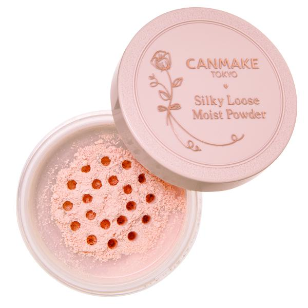 CANMAKE Silky Loose Moist Powder 0.2 Oz. (6g) Makeup Moisturizing