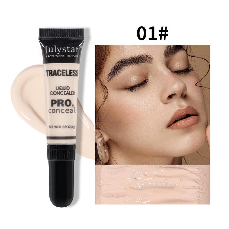 Long Lasting Liquid Concealer, Moisturizing Foundation Concealer Stick, Waterproof Highlighting Contouring Makeup Cream, Makeup Accessories for Women