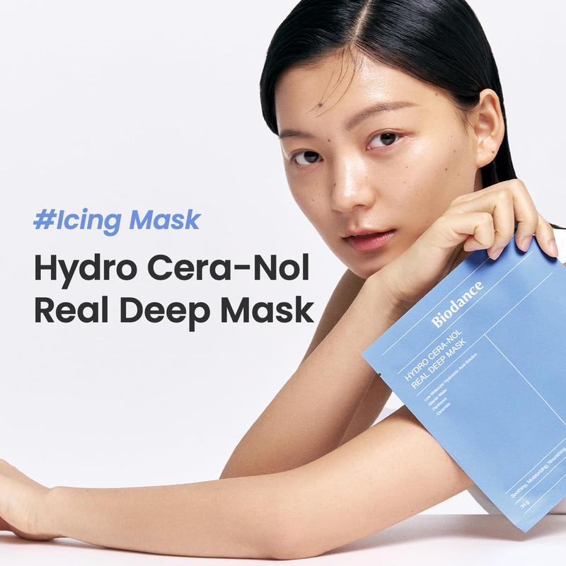 [BIODANCE] Hydro Cera-nol Real Deep Mask, Overnight Hydrogel Mask, Soothing, Nourishing,  Facial Mask Sheet Skincare Moisturize Hydrate