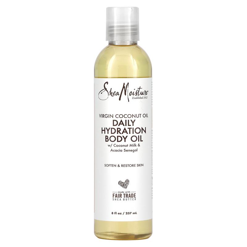 SheaMoisture Virgin Coconut Oil, Daily Hydration Body Oil, 8 fl oz (237 ml)