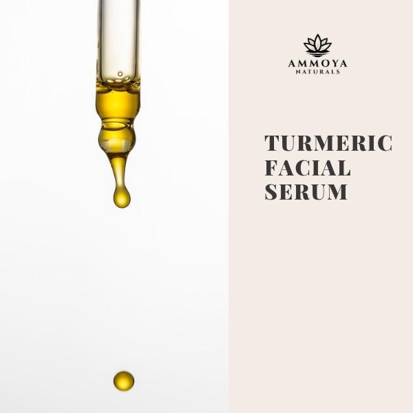 Turmeric Face Serum Spot Corrector | Made with Turmeric Essential Oil, Ylang Ylang Essential Oil, Frankincense Essential Oil, & more!