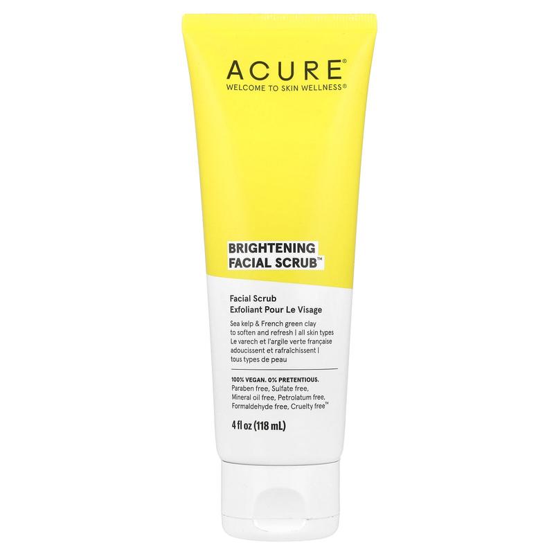 ACURE Brightening Facial Scrub™, 4 fl oz (118 ml)