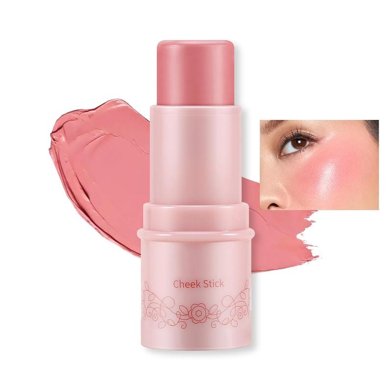 Cream Blush Stick Makeup for Cheeks - Multi-use Matte Cheek Wand Creamy Blusher for Radiant Look - Cosmetic