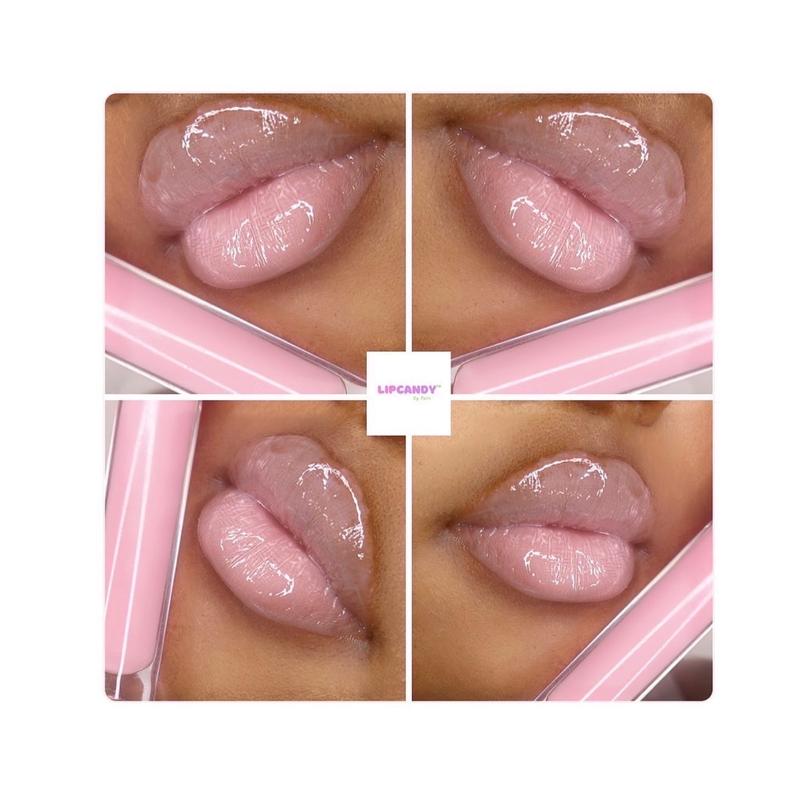 Pink Pixie Makeup: Glossy Soft Pink Lipgloss, Watermelon Flavored Lip Care Moisturizing