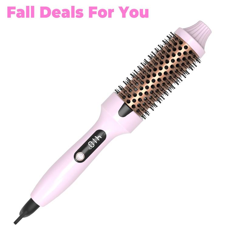 38mm PTC Heating Hair Curler Brush, Hair Styling Tool for Women & Girls, Curling Hair Iron, Hairdressing Tool for Home & Salon Use, Christmas