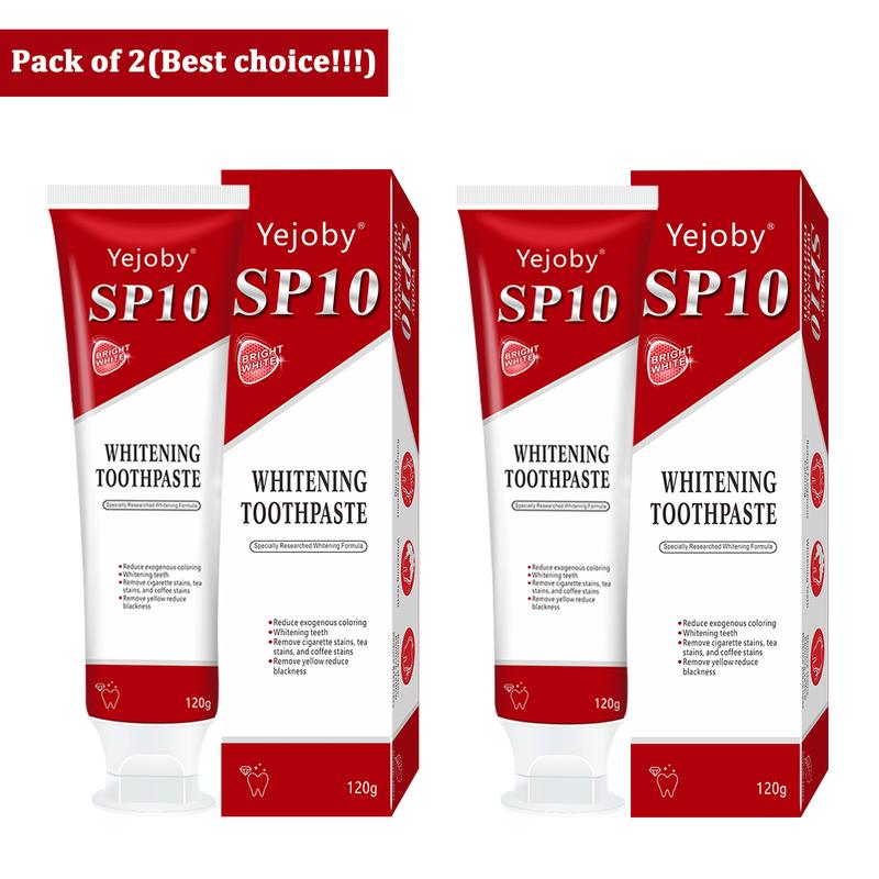 [90% People Choose] SP-10 whitening Toothpaste, Super sp10 brightening Oral probiotic, sp 10 Bright White Toothpaste for Stain Removing, Fresh Breath & Teeth Health Whitening Solution Effect is better than SP-7 and SP-8,SP-6 SP-4 sp-6 sp8 sp6 sp4 SP-10