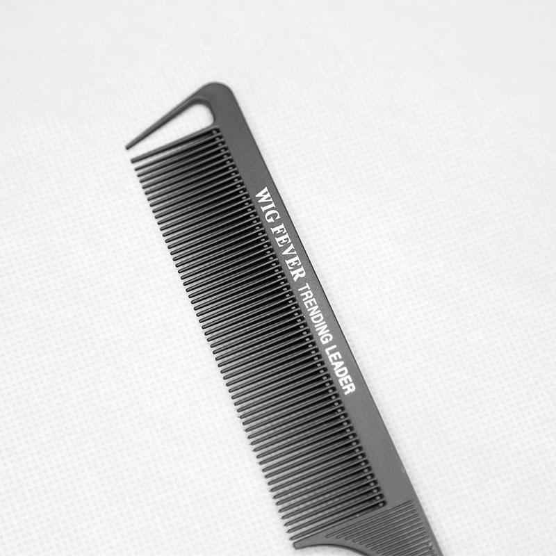 Gift Pack Wigfever Professional Rat Tail Hair Comb - Stainless Steel Pintail - Anti Static And Heat Resistant Teasing Lightweight Comb Durable Haircare Heatless Salon