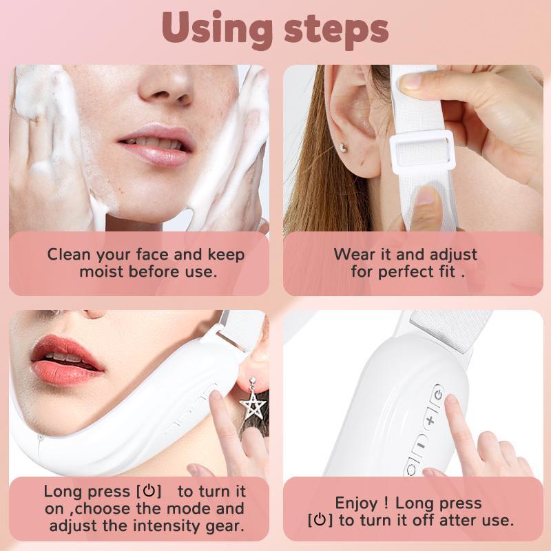 Smart V Line Face Massager, 1 Box Intelligent V Line Beauty Belt, Face Skincare Tools, Lifting Belt for Women, Fall Gift