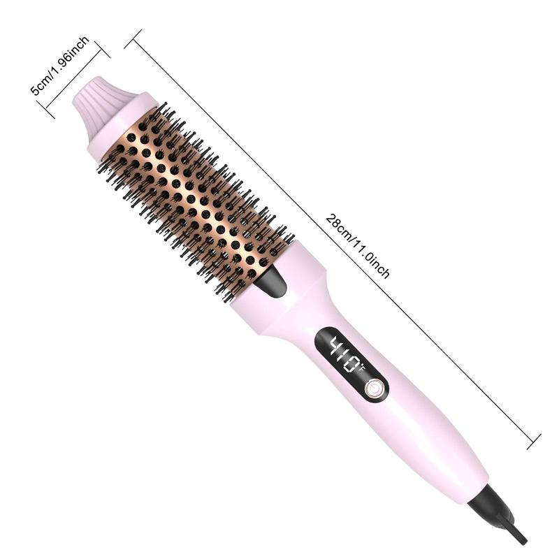 38mm PTC Heating Hair Curler Brush, Hair Styling Tool for Women & Girls, Curling Hair Iron, Hairdressing Tool for Home & Salon Use, Christmas