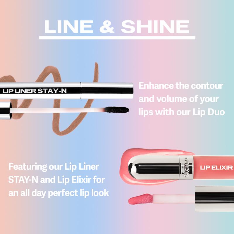 Lip Elixir - Nourishing Lip Glaze - Long-lasting Shine & Hydration Gloss Lipgloss Lipstick Makeup Applicator Bunny