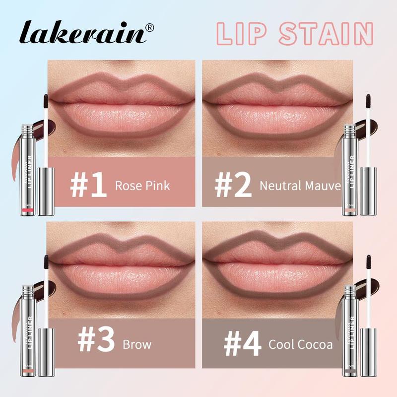 Peel-Off Lip Liner Tattoo, Long Lasting Waterproof Peel Off Lip Stain, Matte Vintage Contour LipStick, Makeup & Cosmetic, natural lip liner