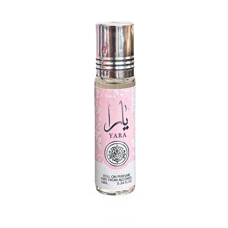 LATTAFA YARA ROLL ON 10ML & YARA EAU DE PARFUM SPRAY BY AL ZAAFARAN 1.7FL.OZ