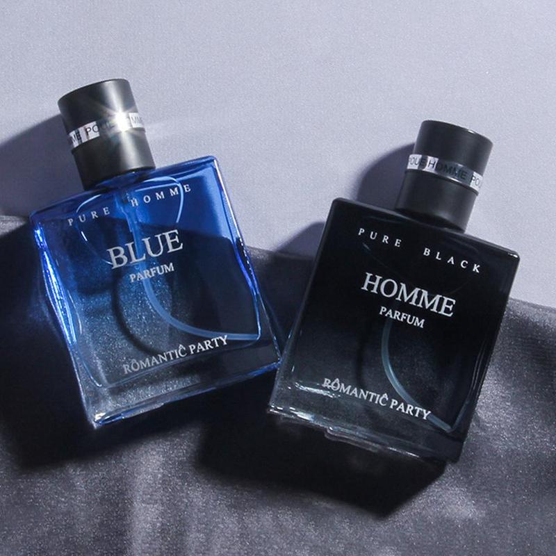 Christmas Men's Perfume Set, 2 Counts set Long Lasting Eau De Toilette, Fragrance Gift Set for Men, Perfume for Daily Life, Fashion Perfume for Party